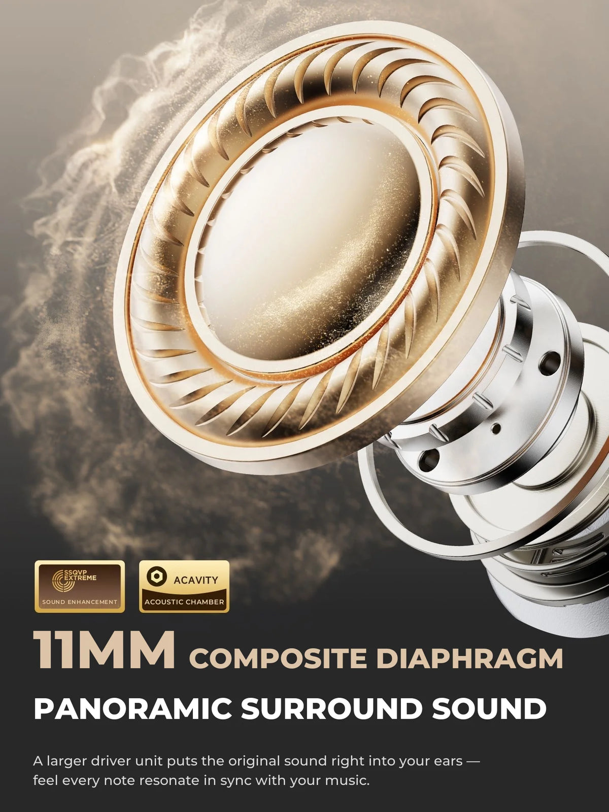 Open-Ear Clip-On Earphones with Touch Control, 20+ Hour Battery - image 3