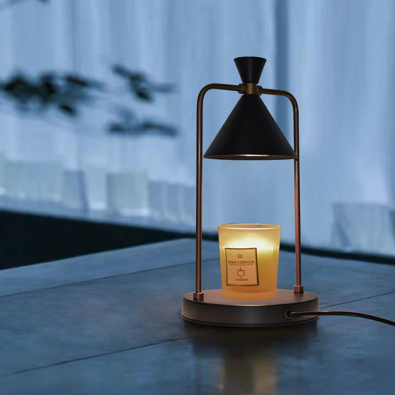 Vintage Scented Night Light Aromatic Candle Holder for Home Decor Electric MAX Candle