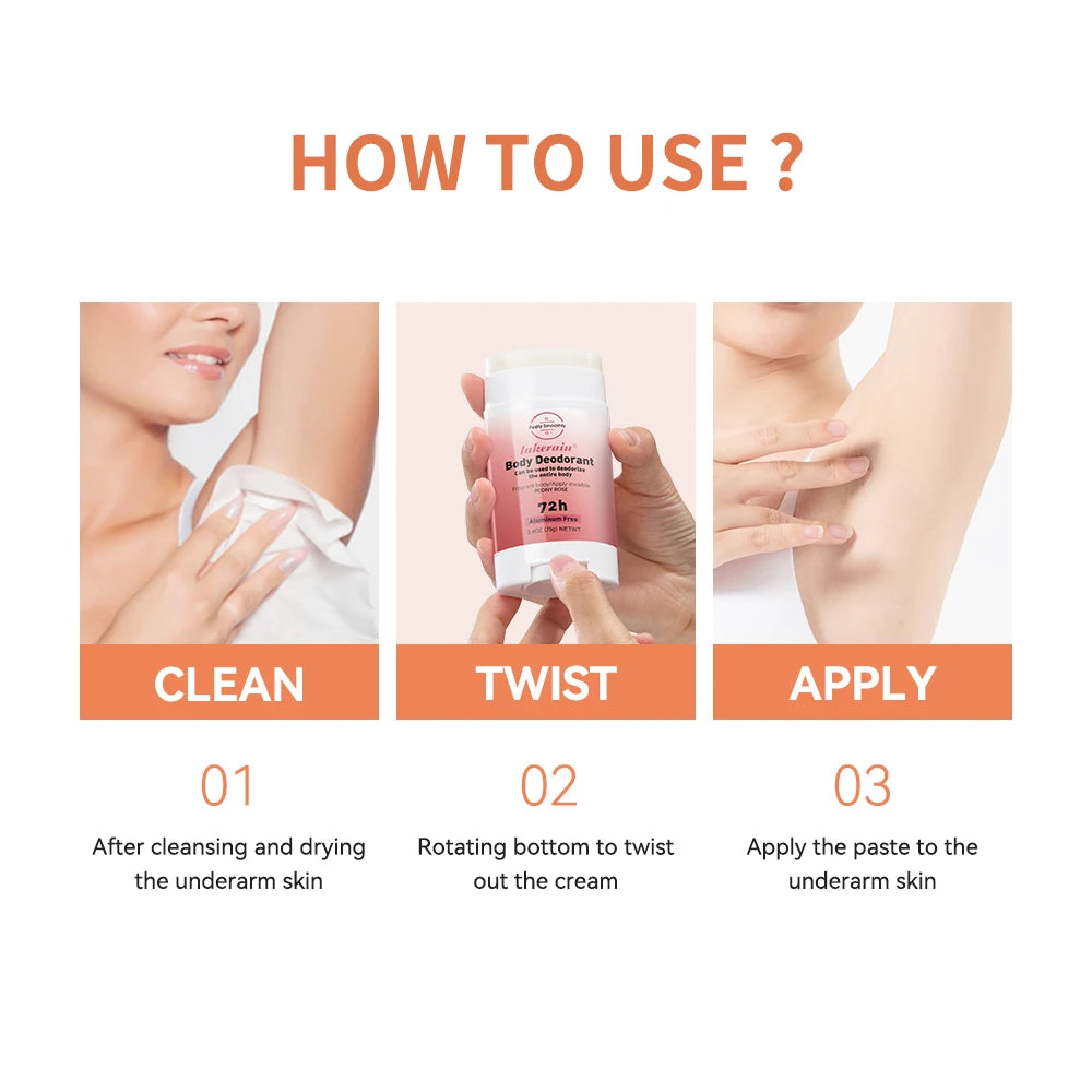 Fruit Enzyme Body Deodorant Stick, Vegan, 75 g - image 6