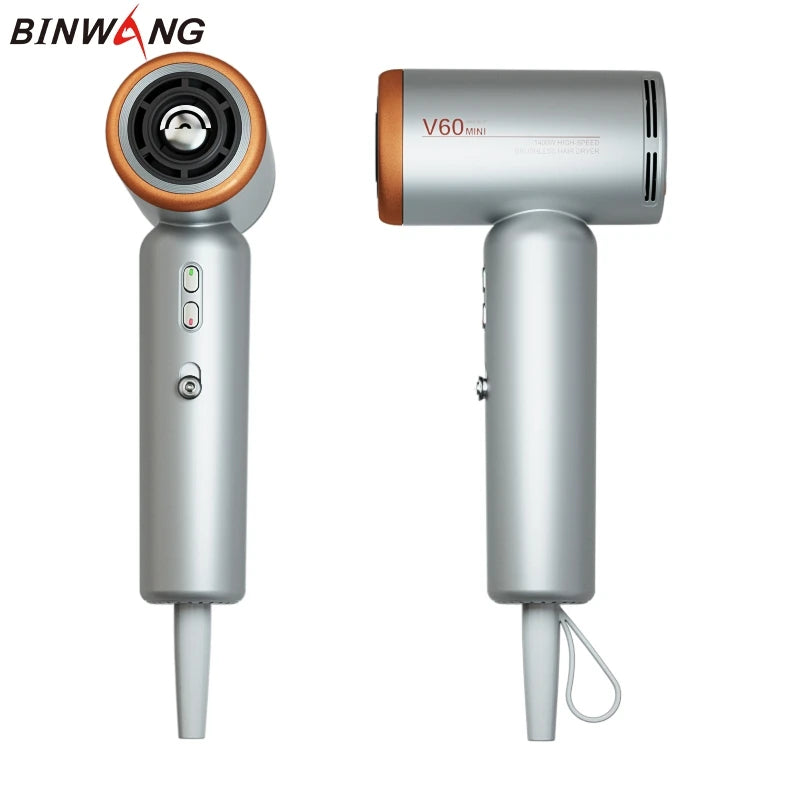 1400W Mini Travel Hair Dryer with Concentrator and Diffuser