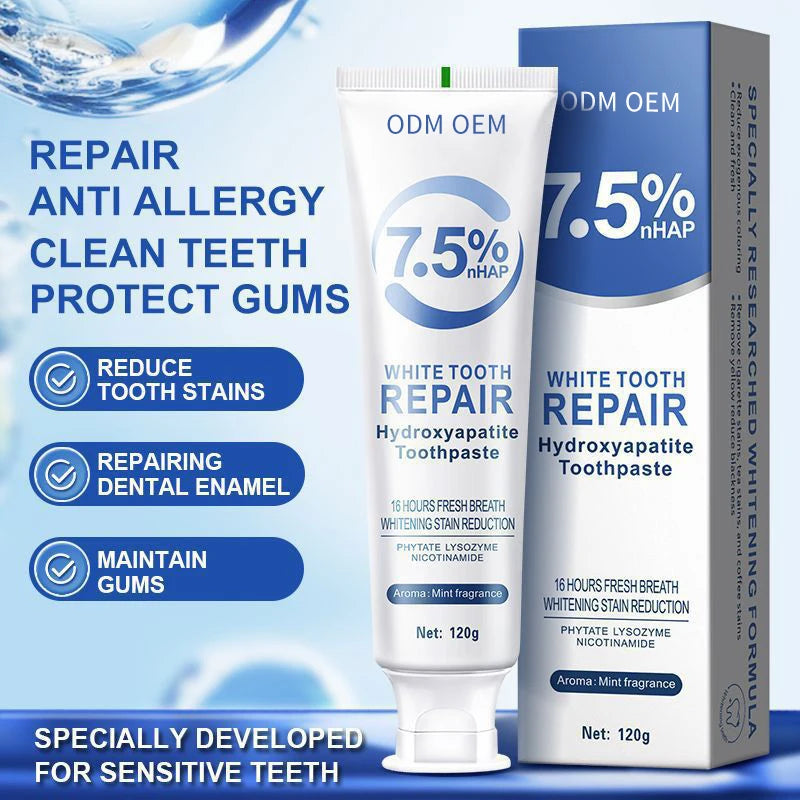 Hydroxyapatite Toothpaste for Daily Brushing and Fresh Breath, 120 g - image 2