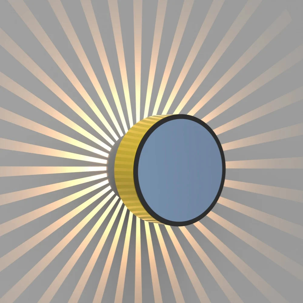 Small Solar LED Wall Light with Dusk Sensor, IP65 PC Body - image 2