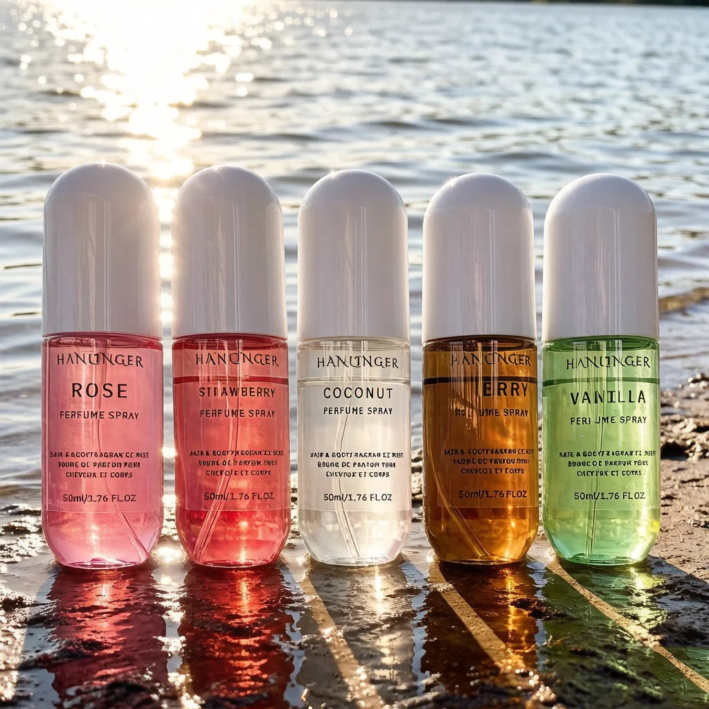 Light Hair and Body Perfume Spray, 50 ml, 5 Sweet and Floral Scents - image 6