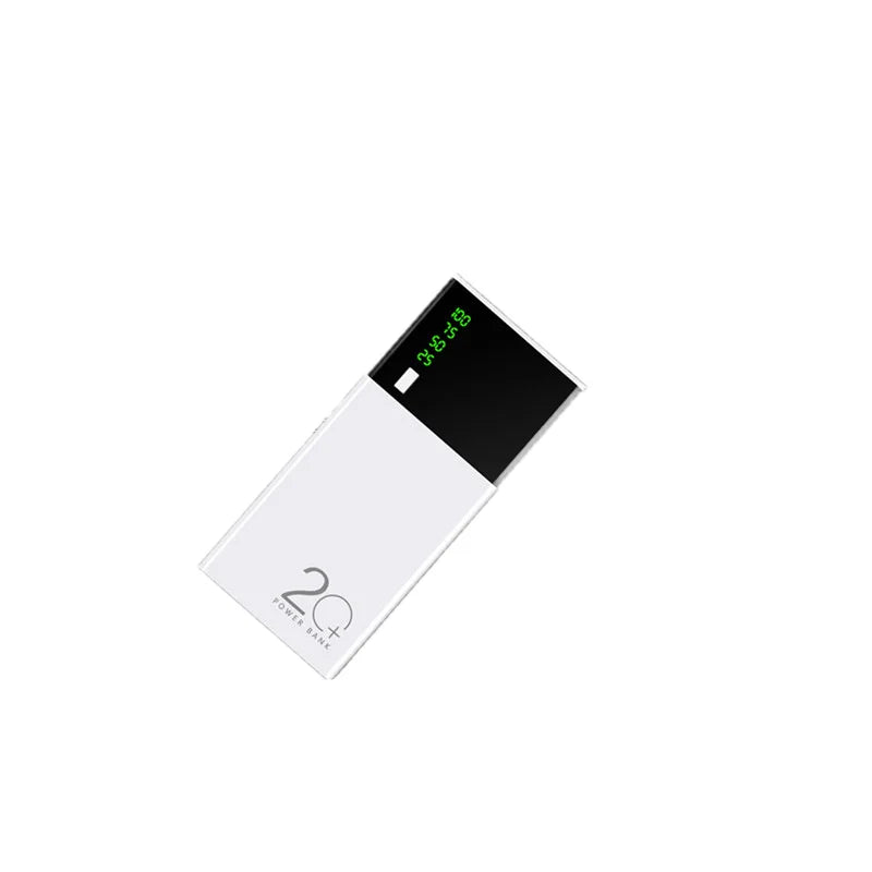 High Capacity 20000mAh Portable Power Bank LED Mobile Charger External Battery 10W