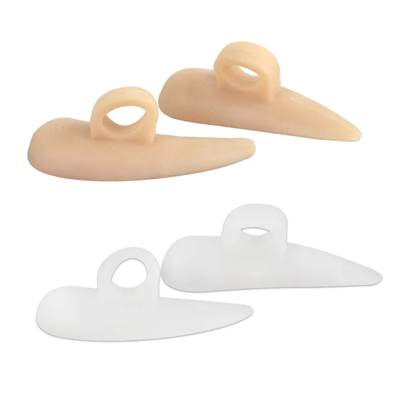 Single-Hole Soft Gel Toe Separator Loop for Toenail Care, Unisex - image 4