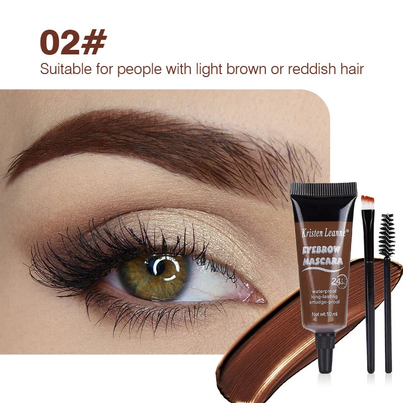 Liquid Eyebrow Glue, 24-Hour Water-Resistant, Non-Staining, 10 ml - image 8