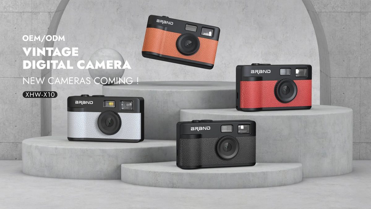 Great Gift for Kids 12 MP Images Retro Vintage Camera Screen-Free Display Snap Camera