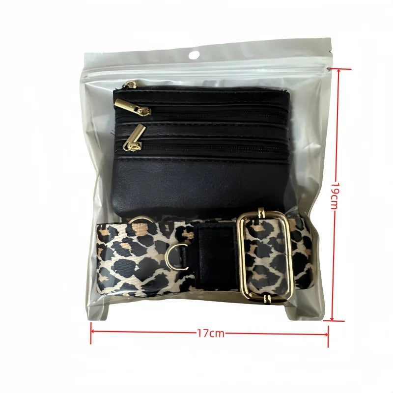 Adjustable Crossbody Phone Strap with Clip-On Zippered Coin Pouch - image 6