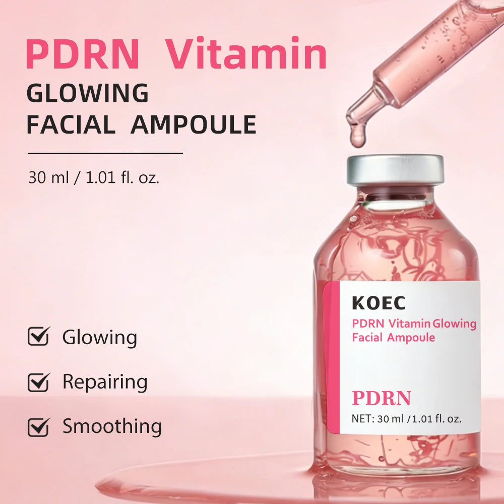 Deep Collagen Silk Peptide PDRN Facial Ampoule Intensive Lifting Serum for Face