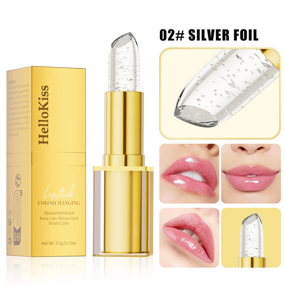 Fruity Tinted Peptide Lip Balm with Glossy Plump Look, 15 ml