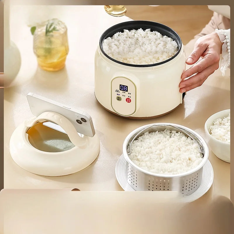 Electric Rice Cooker Mini Multi-function Electric Pot Dormitory Office Home Congee