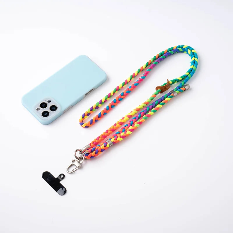 High-End Mountain-Style Crossbody Phone Lanyard Detachable Wristband Pendant