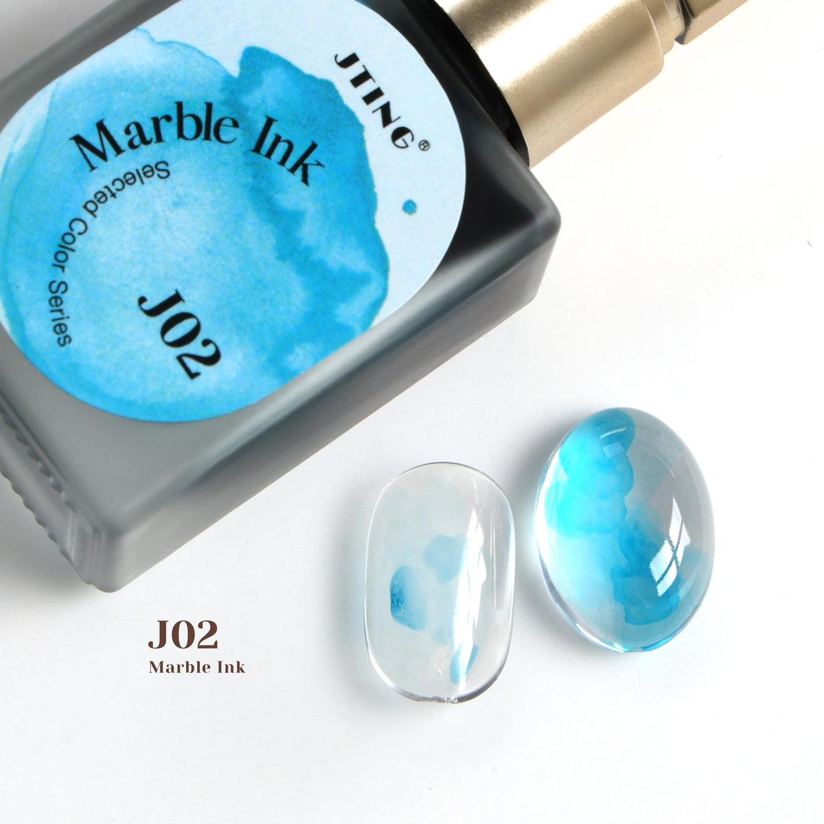 Alcohol-Ink Style Marble Blooming UV Gel, 15 ml, 12 Colors