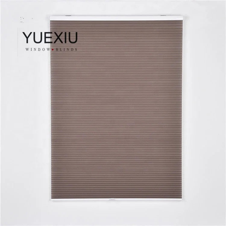Cordless Plisse Honeycomb Shades Curtain Blackout Blinds Top Down