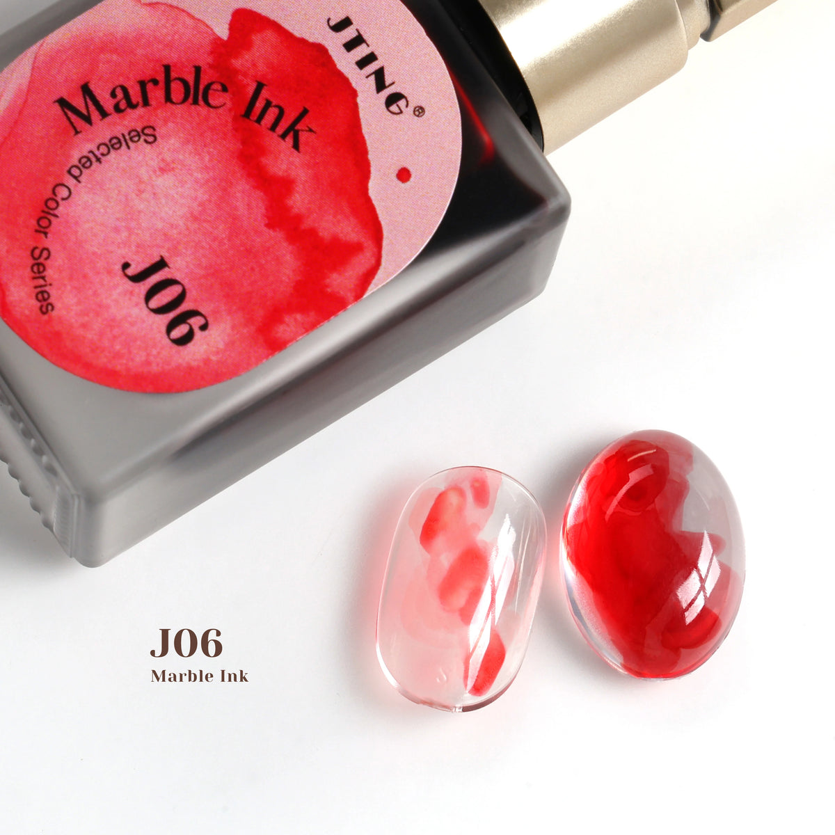 Alcohol-Ink Style Marble Blooming UV Gel, 15 ml, 12 Colors