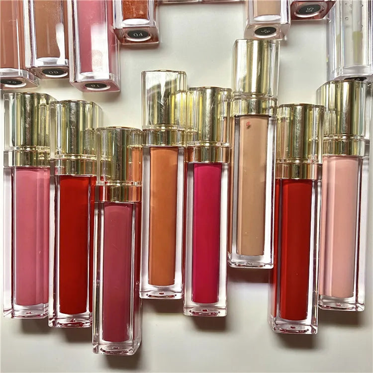 Shiny Liquid Lipstick and Plumper Gloss, Waterproof, 50 Shades - image 3