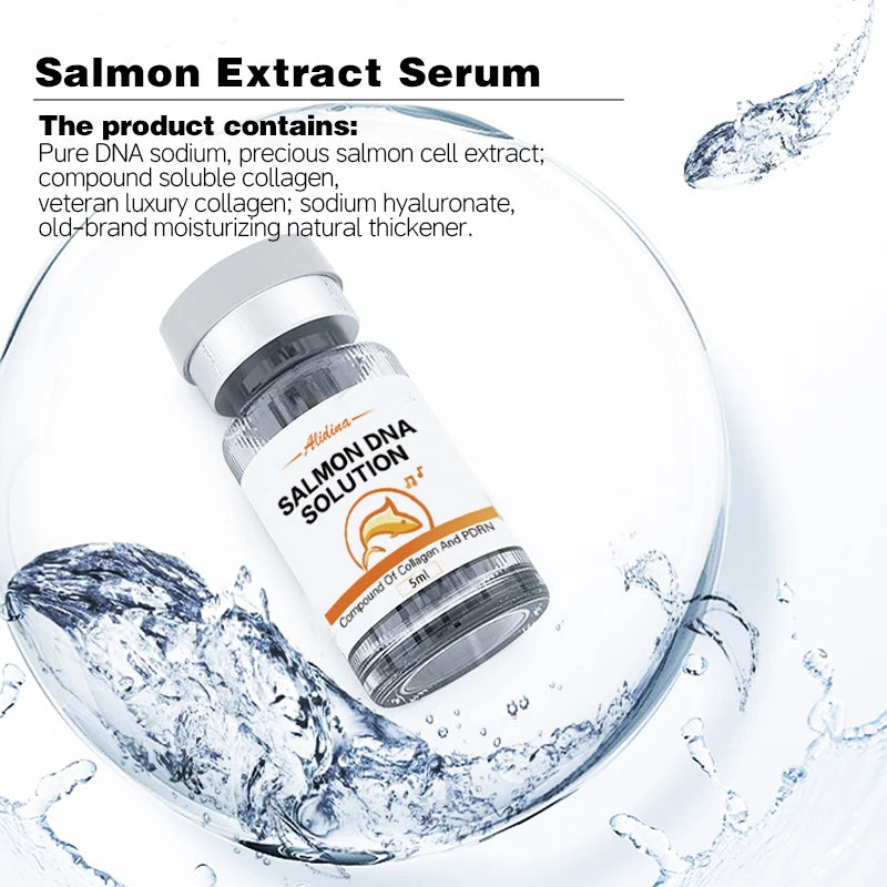Salmon PDRN Ampoule Serum with Niacinamide, Collagen and Vitamin C - image 4