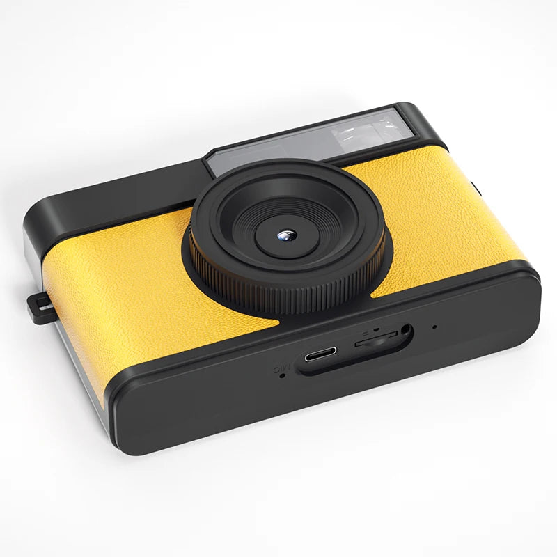 8MP Vintage Screen-Free Point-and-Shoot Camera with LED Flash - image 4