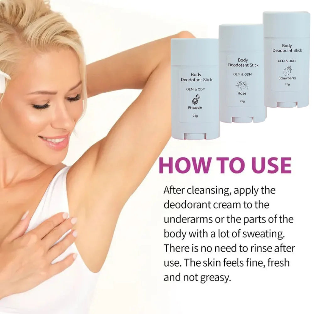 Best High-quality Herbal Body Deodorant Stick Aluminum-Free Natural Fragrance Whole Body