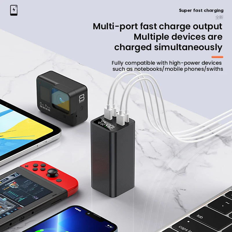 20,000mAh 65W Laptop Power Bank with Type-C Output - image 3