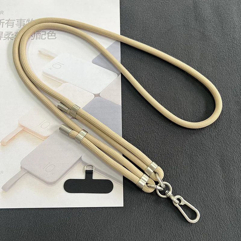 Adjustable 8 mm Crossbody Phone Lanyard with Patch-Style Connector - image 10