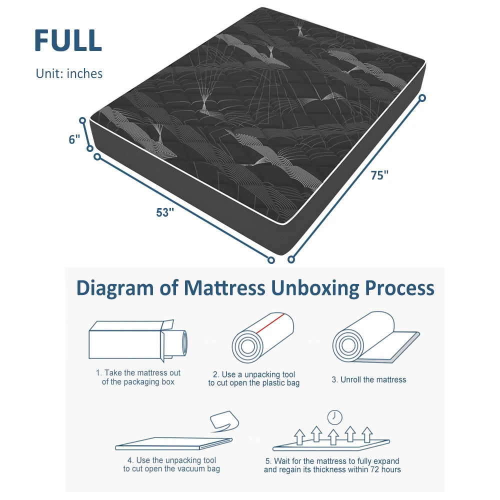 Japanese Floor Mattress High Density Comfortable Foam 15cm Thicken Tatami Mat Sleeping Pad