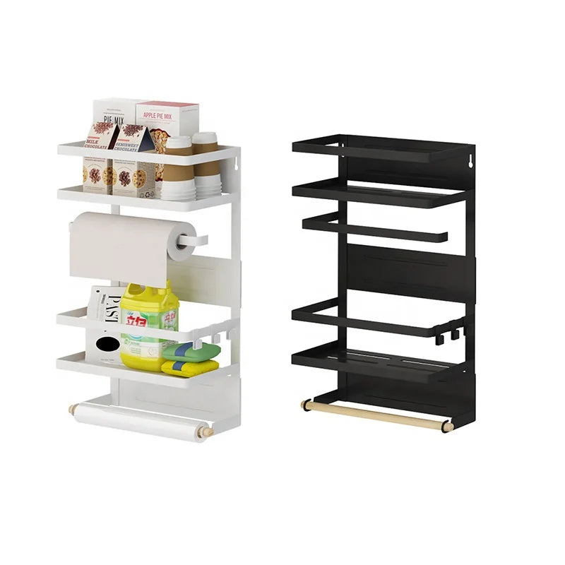 3-Tier Iron Magnetic Spice Rack for Fridge or Appliance Side - image 6