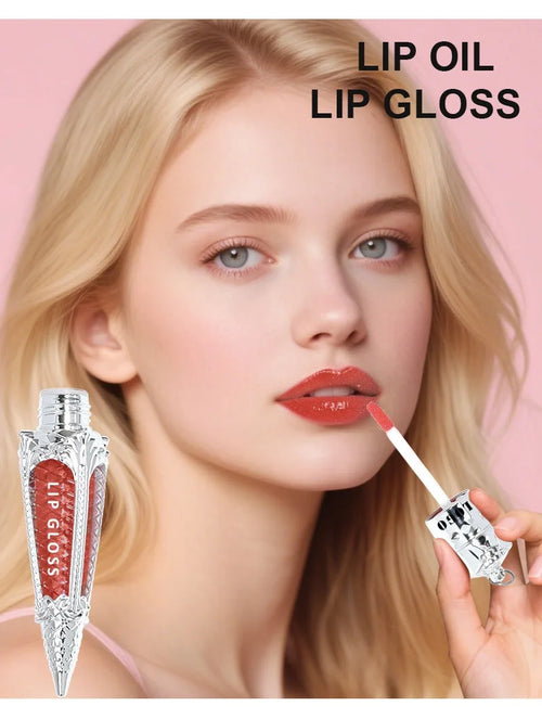Free Lip Gloss Plumping Glossy Shine Moisturizing Lip Lacquer Mirror Finish Watermelon