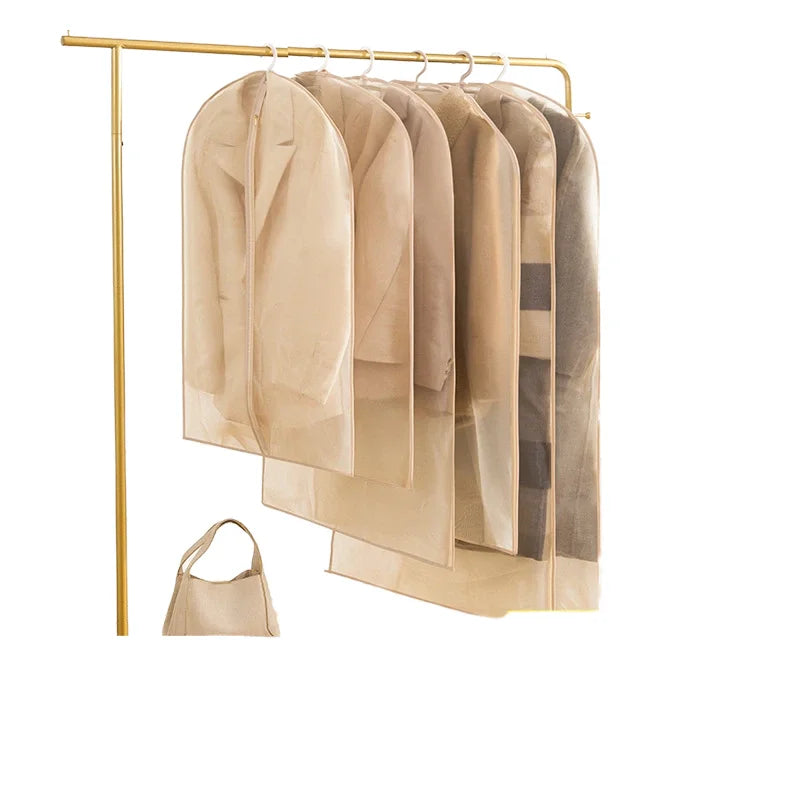Square Vacuum Storage Bag for Garments with Dustproof Cover, 3 Sizes