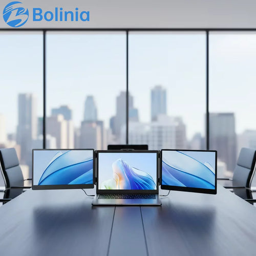 Laptop Dual Screen Extender 14 Inch 1080P IPS Portable Monitor Usb-c Triple Display