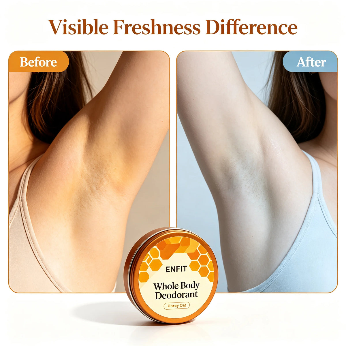 Honey Oat Whole-Body Deodorant Balm, Aluminum-Free, 50 ml - image 3