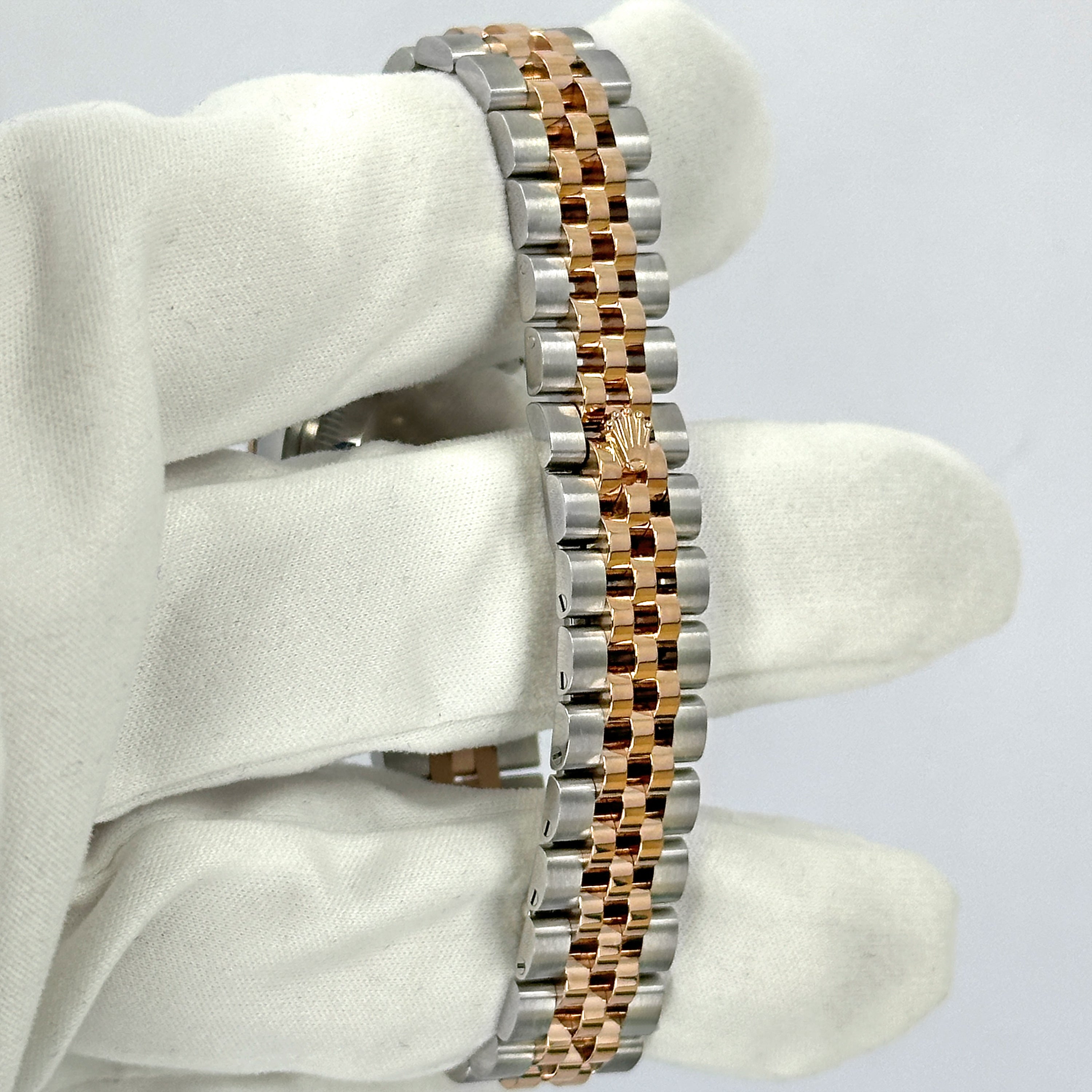 Lady-Datejust 28, Oystersteel and 18k Everose Gold, Ref# 279381RBR-0013