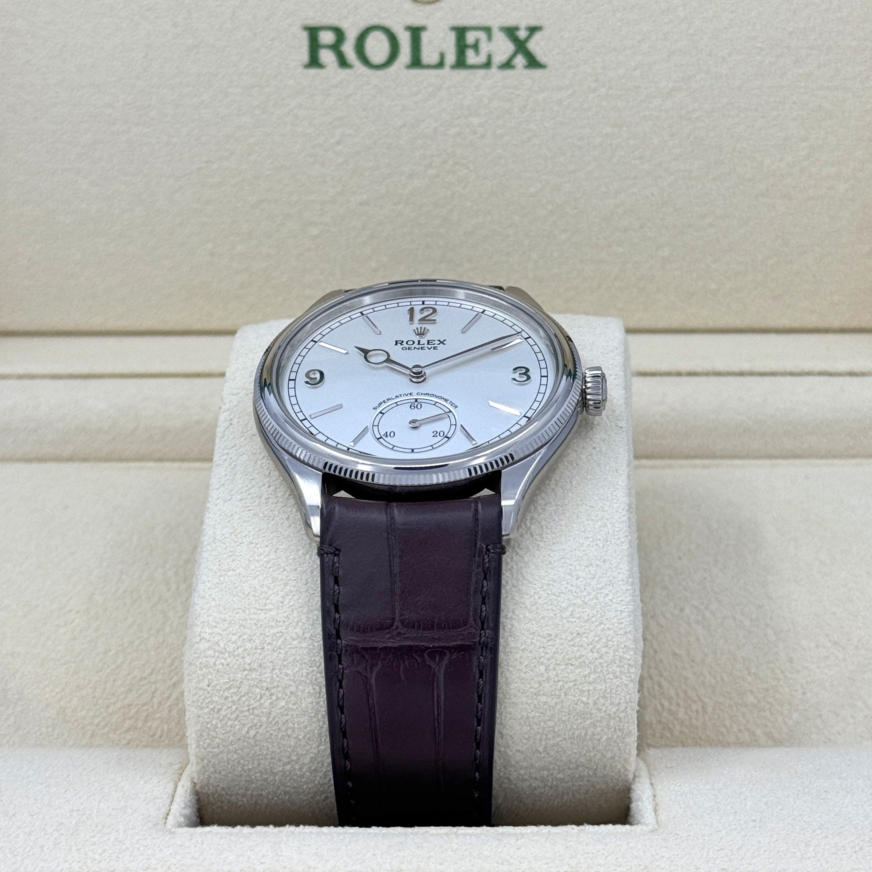 Perpetual 1908, 39mm, 18k White Gold, Ref# 52509-0006