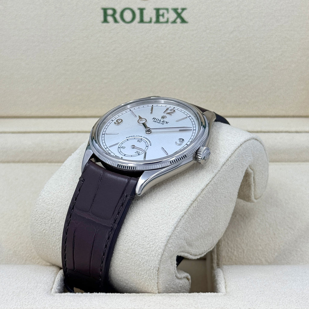 Perpetual 1908, 39mm, 18k White Gold, Ref# 52509-0006