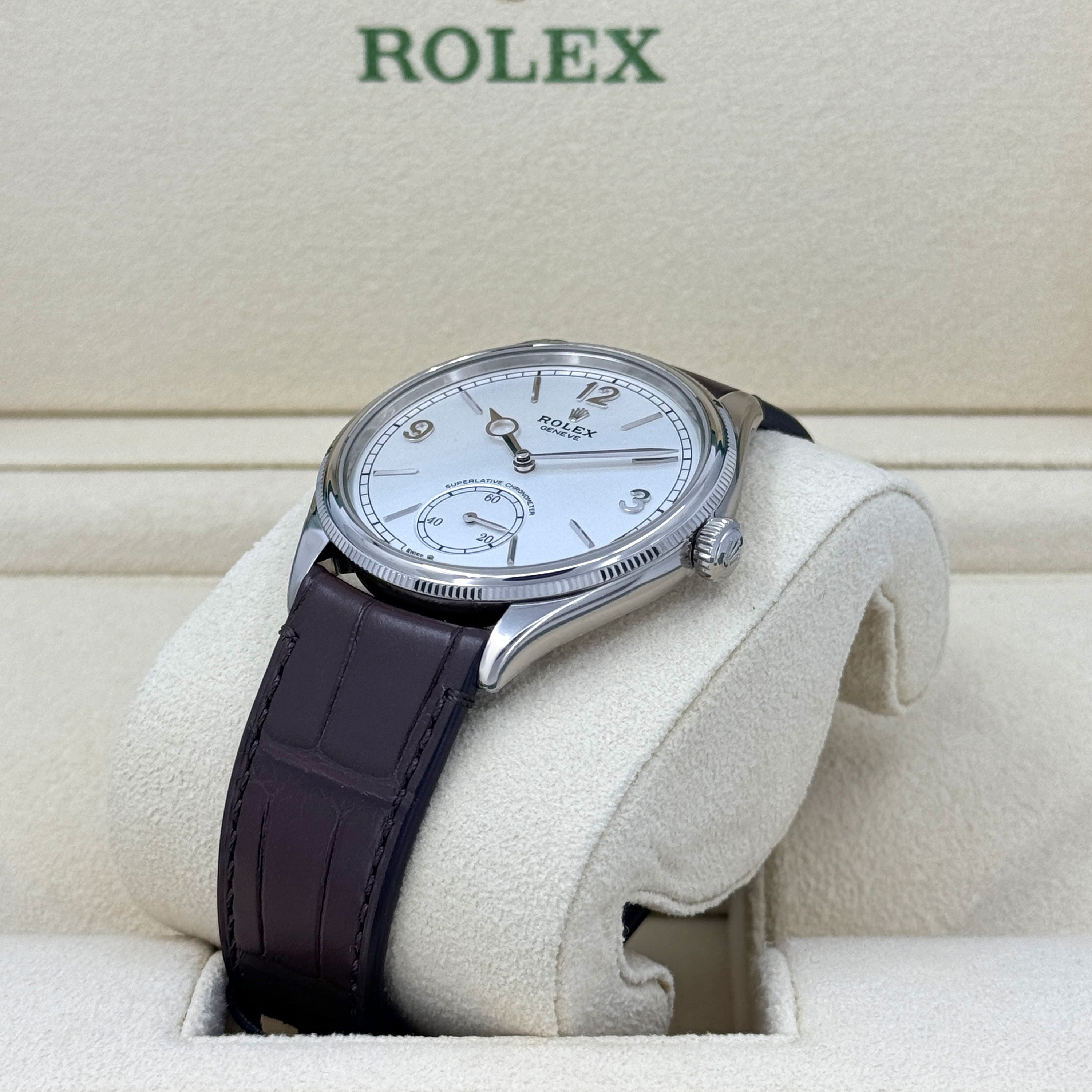 Perpetual 1908, 39mm, 18k White Gold, Ref# 52509-0006