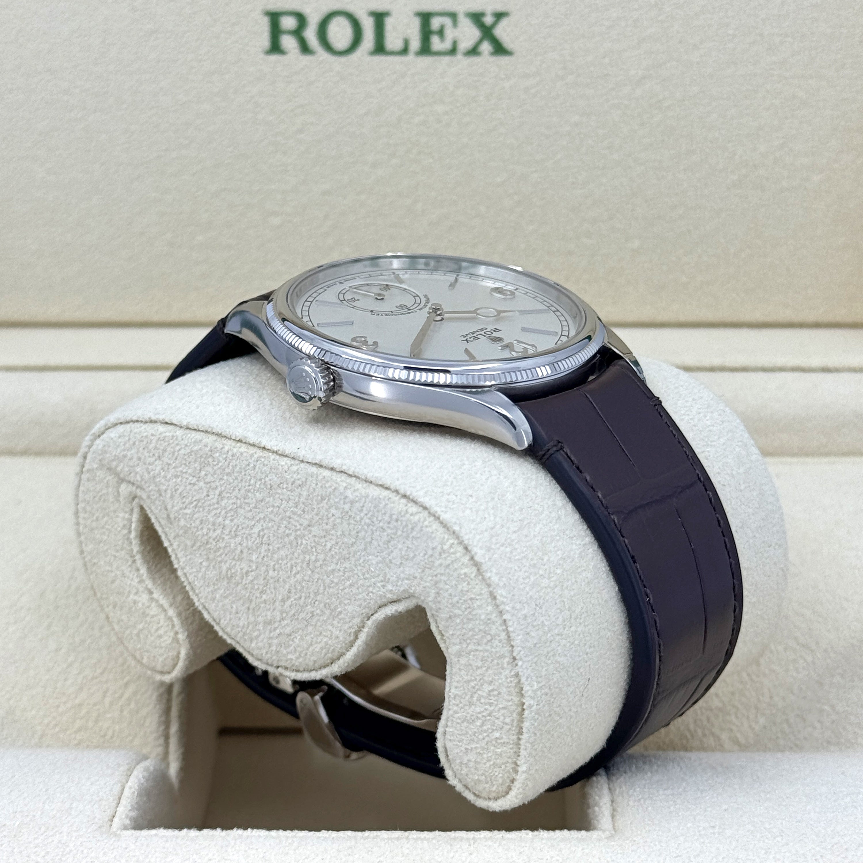 Perpetual 1908, 39mm, 18k White Gold, Ref# 52509-0006