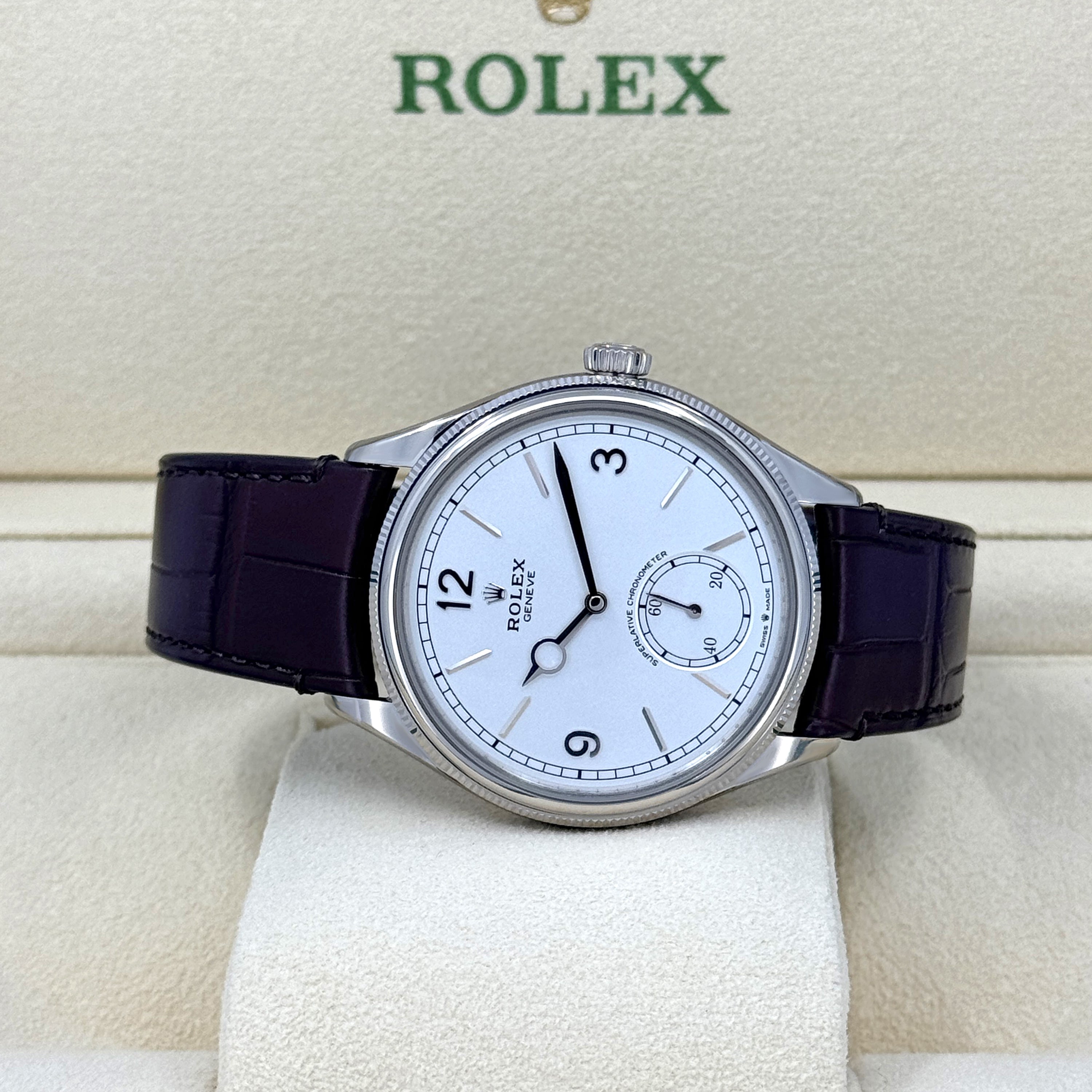 Perpetual 1908, 39mm, 18k White Gold, Ref# 52509-0006