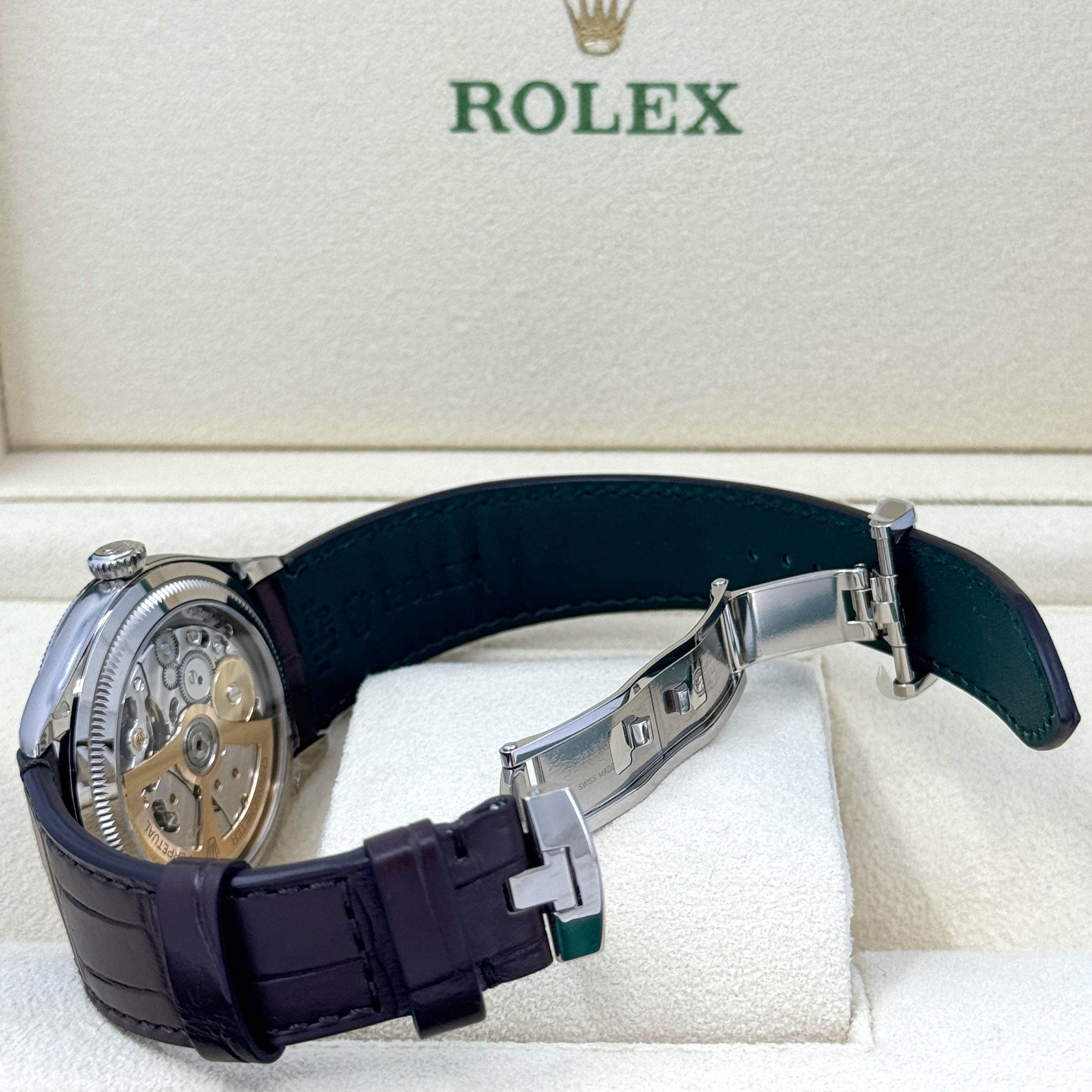 Perpetual 1908, 39mm, 18k White Gold, Ref# 52509-0006