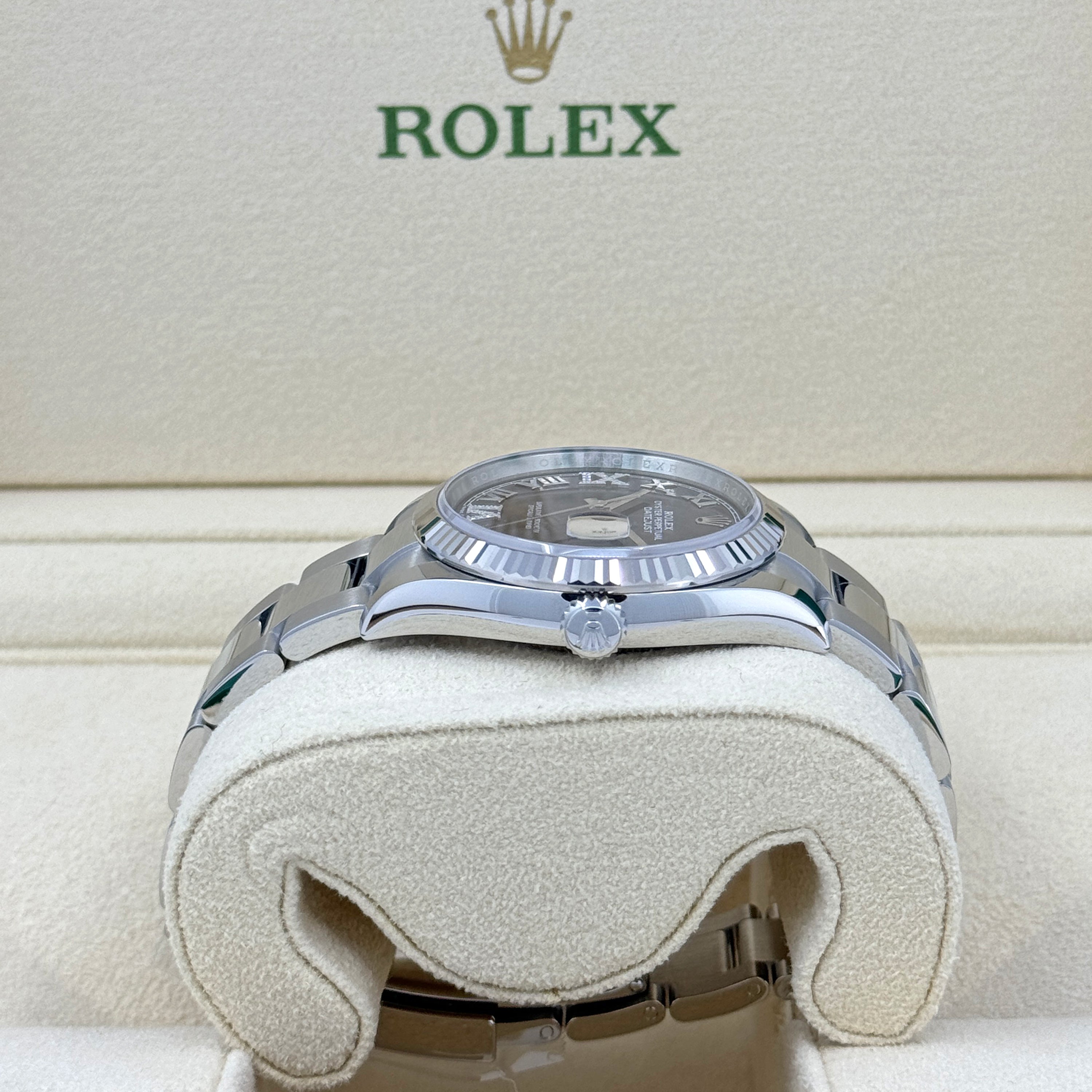 Datejust 36, Stainless Steel and 18k White Gold, 36mm, Ref# 126234-0022