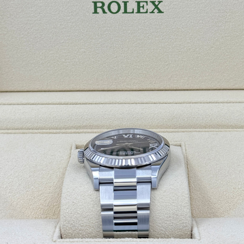 Datejust 36, Stainless Steel and 18k White Gold, 36mm, Ref# 126234-0022