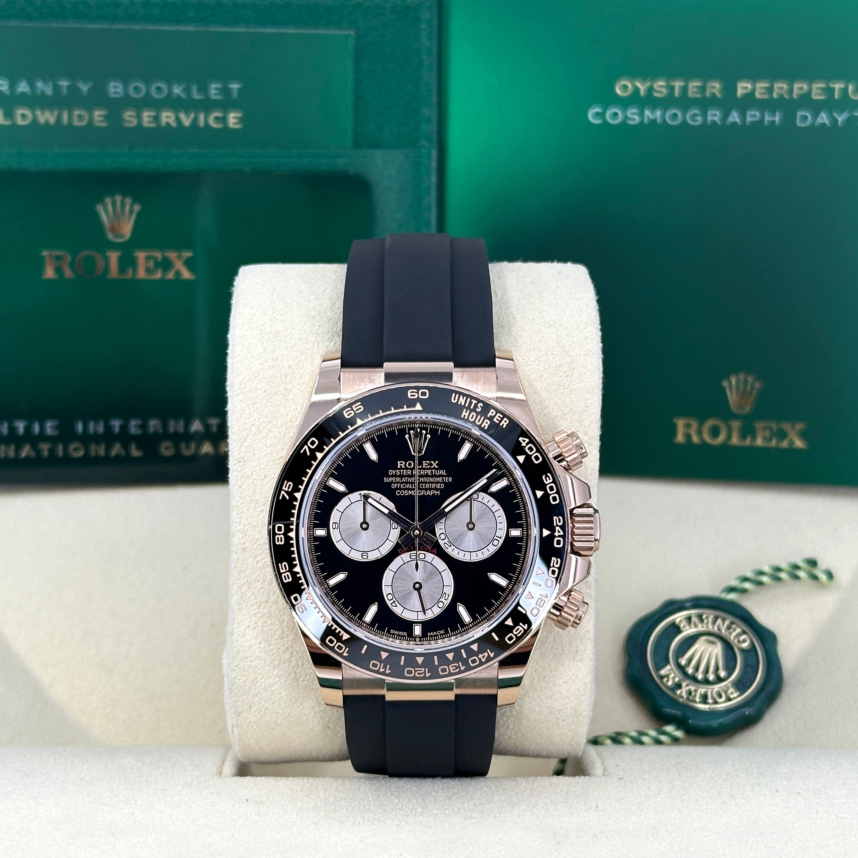 Cosmograph Daytona 40mm, 18k Everose Gold, Ref# 126515ln-0002