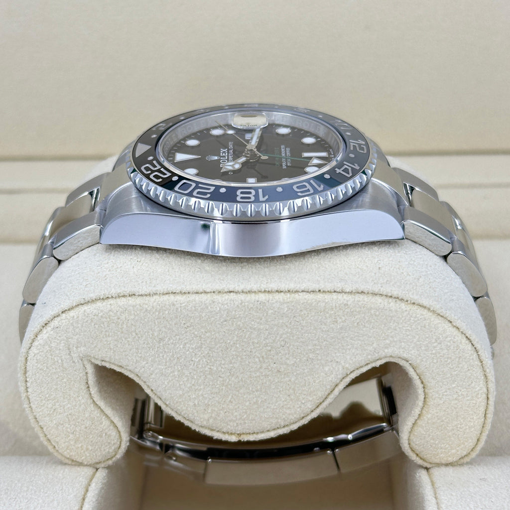 Unworn GMT-Master II, Bruce Wayne, Black, Oyster, Ref# 126710grnr-0004