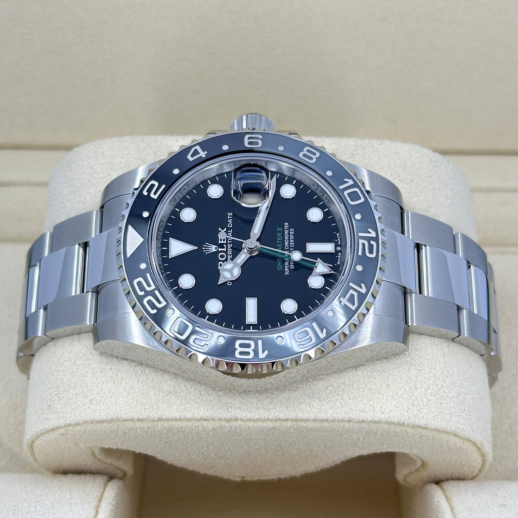 Unworn GMT-Master II, Bruce Wayne, Black, Oyster, Ref# 126710grnr-0004
