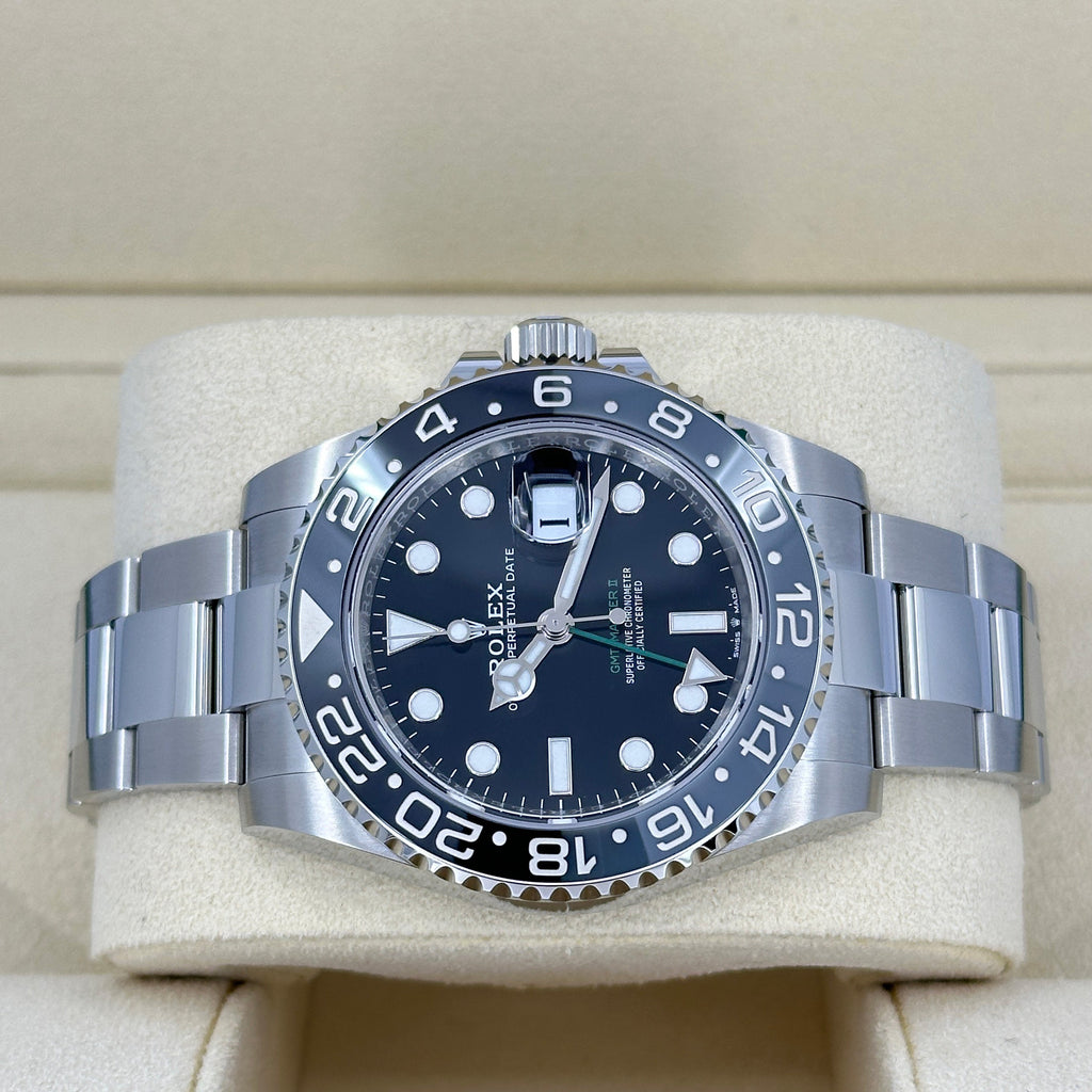 Unworn GMT-Master II, Bruce Wayne, Black, Oyster, Ref# 126710grnr-0004