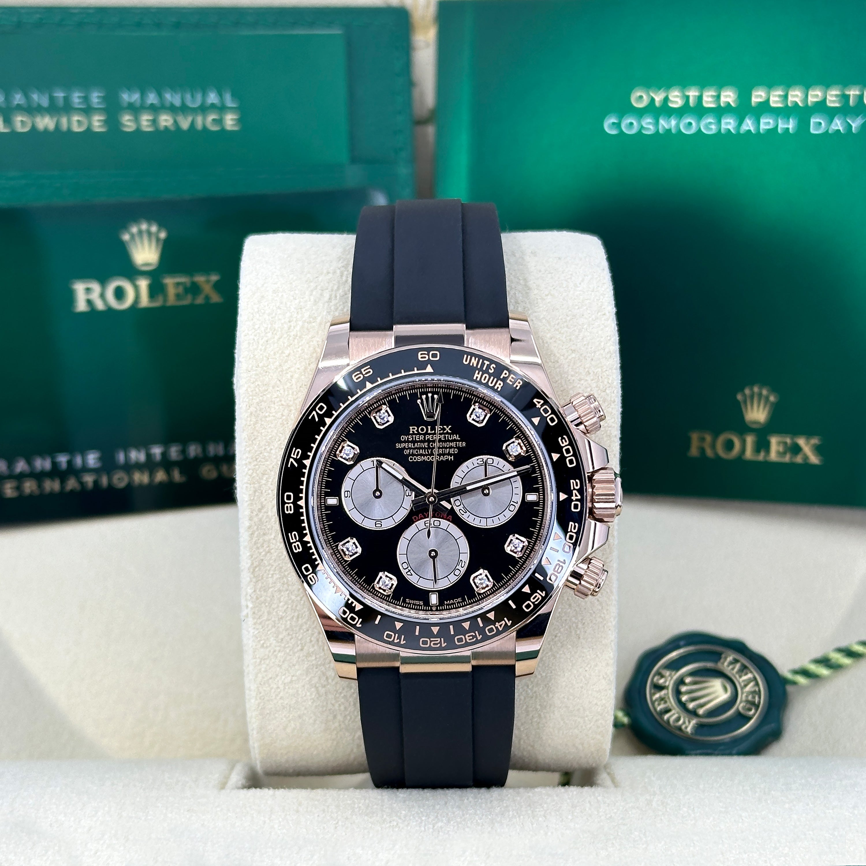 Cosmograph Daytona 40mm, 18k Everose Gold, Ref# 126515ln-0004