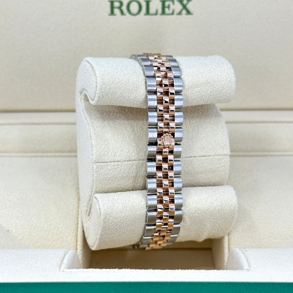 Lady-Datejust 28, Oystersteel and 18k Everose Gold, Ref# 279171-0009