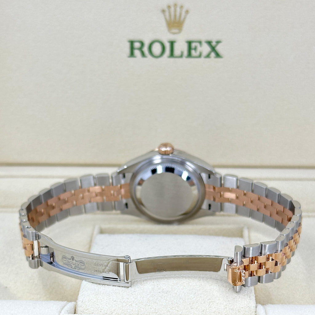 Lady-Datejust 28, Oystersteel and 18k Everose Gold, Ref# 279171-0009