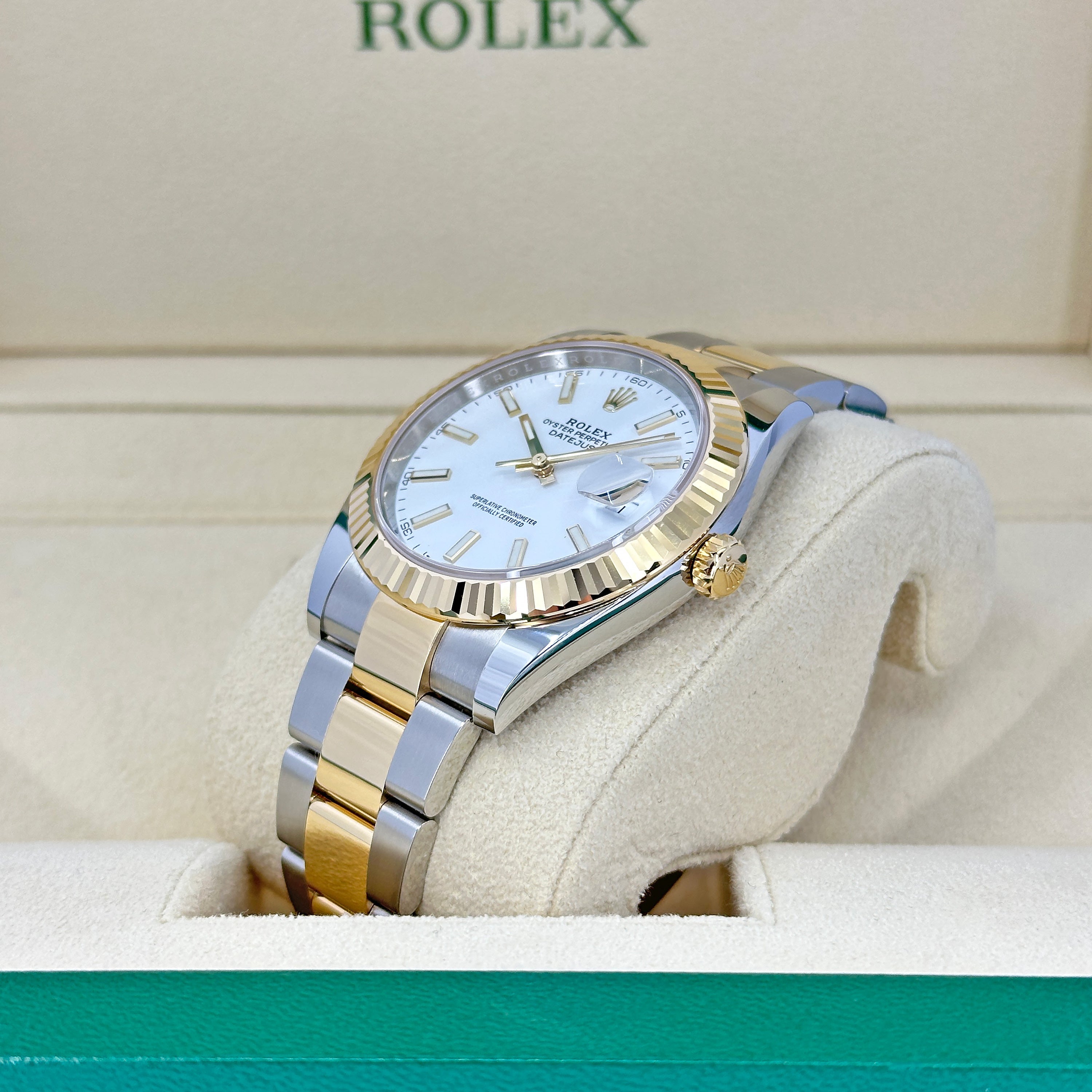 Datejust 41 Oystersteel and yellow gold Ref# 126333-0015