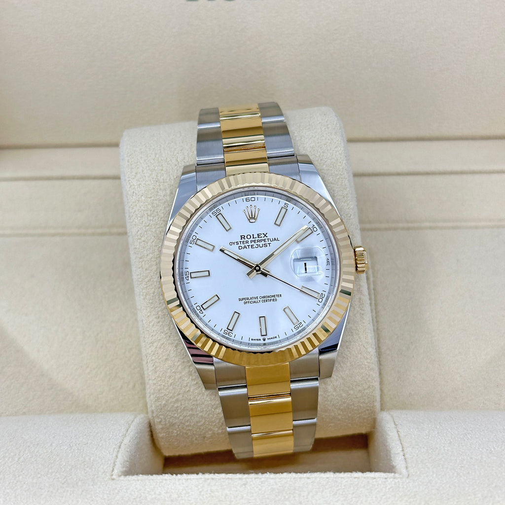 Datejust 41 Oystersteel and yellow gold Ref# 126333-0015