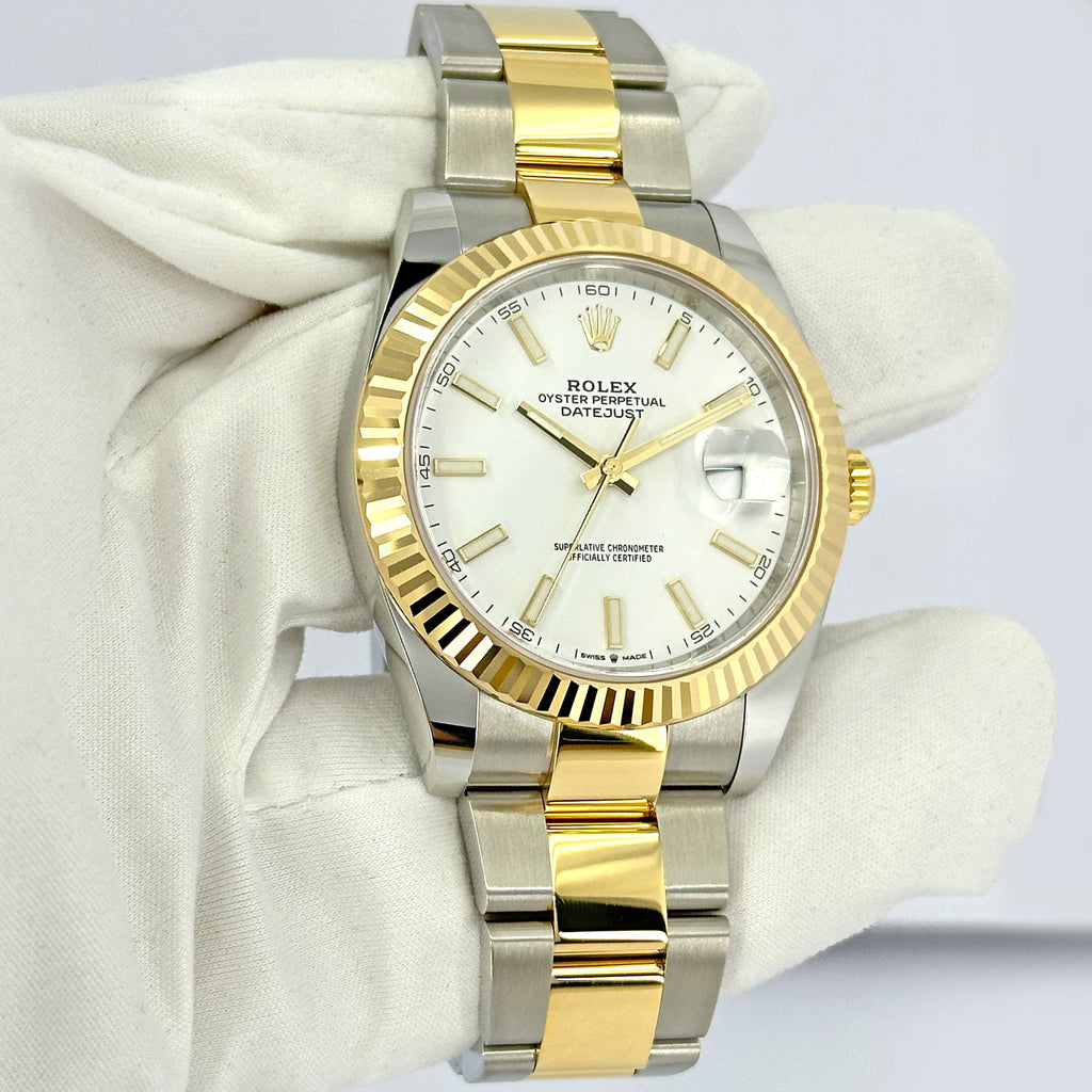 Datejust 41 Oystersteel and yellow gold Ref# 126333-0015
